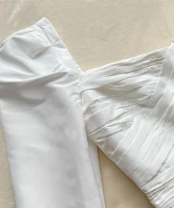 Self-portrait White Taffeta Mini Dress