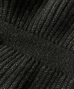 Self-portrait READY TO WEAR Black Lurex Contrast Trim Mini Dress