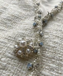 Self-portrait Cream Boucle Mini Dress