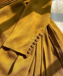 Self-portrait Khaki Iris Midi Dress READY TO WEAR