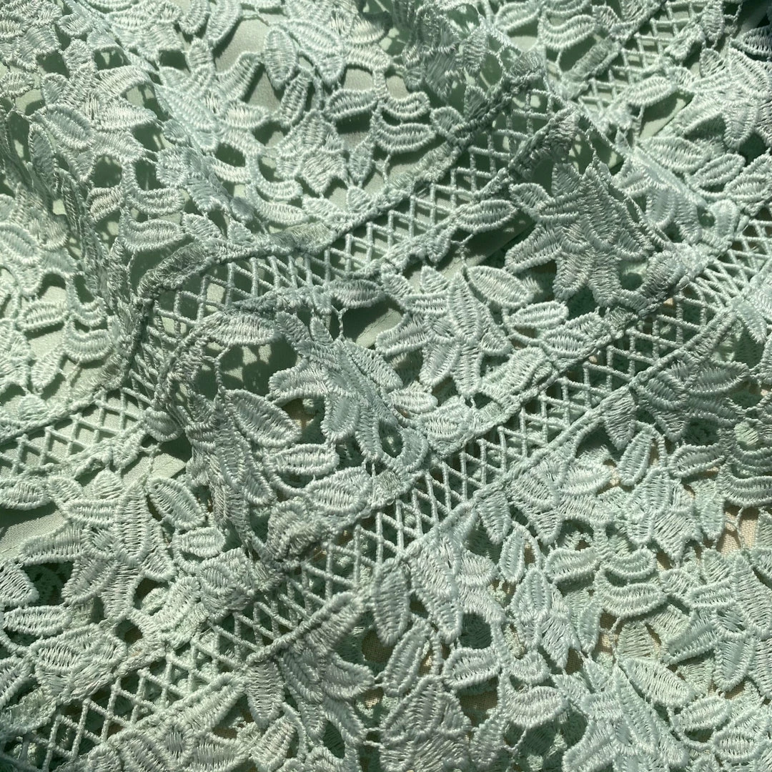 Self-portrait KIDS Mint Azaelea Bow Detail Midi Dress