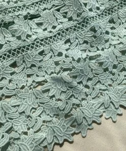 Self-portrait KIDS Mint Azaelea Bow Detail Midi Dress