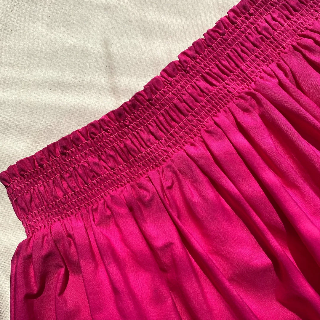 Self-portrait KIDS Pink Embroidered Hem Mini Skirt