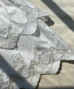 Self-portrait White Poplin Ruffle Mini Dress