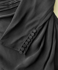 Self-portrait Black Iris Midi Dress