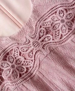 Self-portrait Textured Midi Dress READY TO WEAR