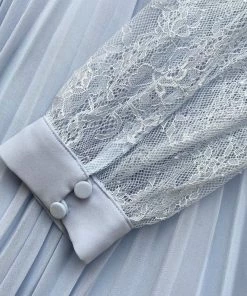 Self-portrait READY TO WEAR Chiffon Scallop Midi Dress