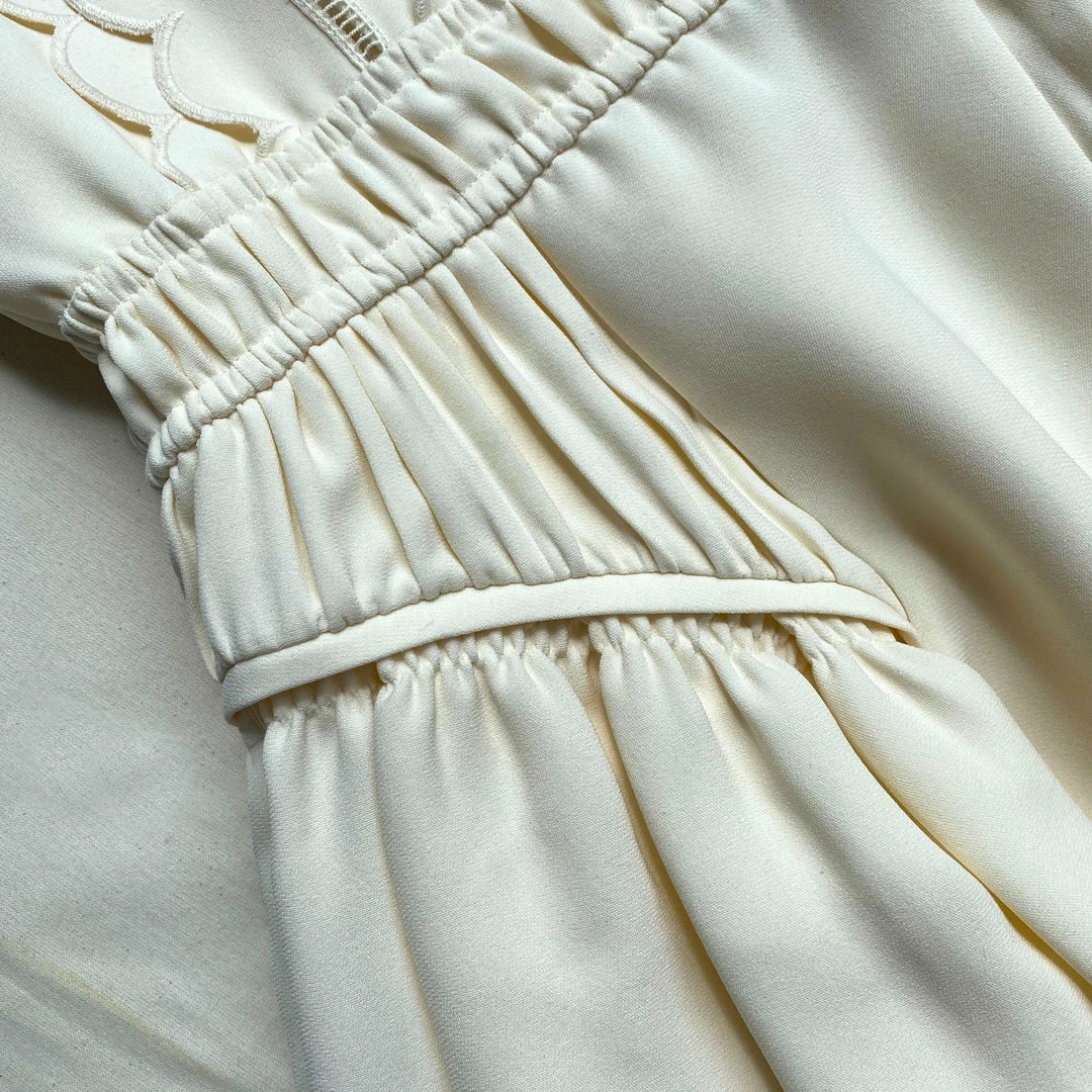 Self-portrait Crepe Scallop Mini Dress