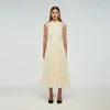 Self-portrait Scallop Midi Dress