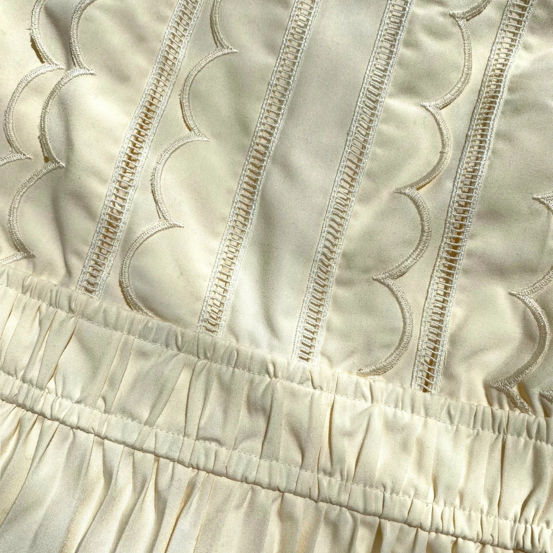 Self-portrait Scallop Midi Dress