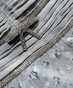 Self-portrait Cluster Sequin Maxi Dress