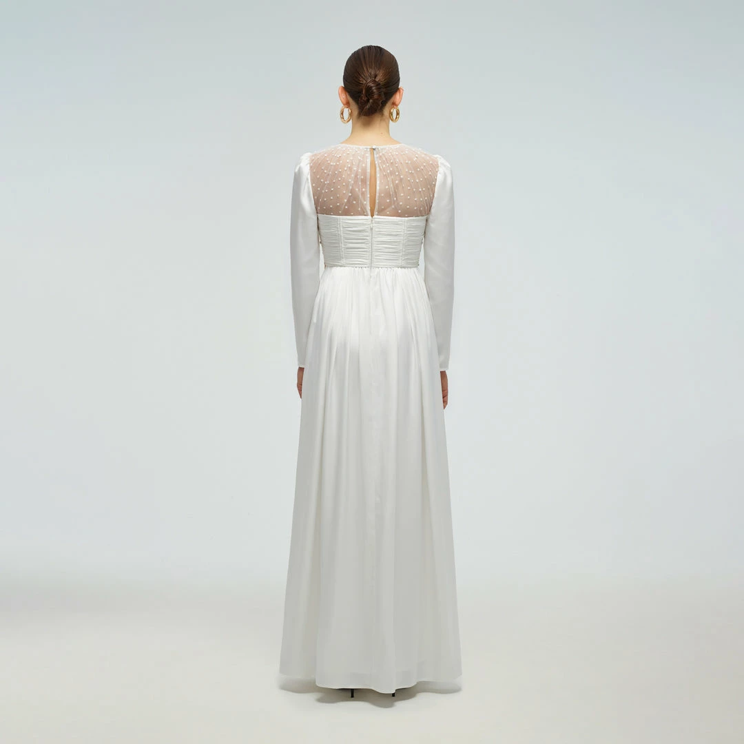 Self-portrait White Maxi Dress Dresses