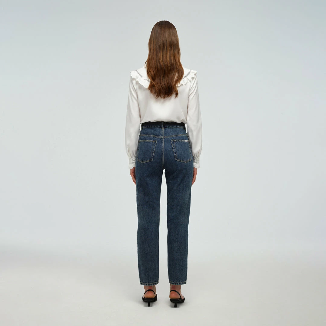 Self-portrait Frill Yoke Shirt