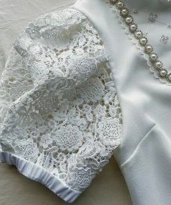 Self-portrait Sequin Crepe Blouse