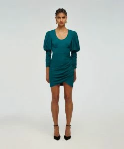 Self-portrait Dresses Puff Sleeve Mini Dress