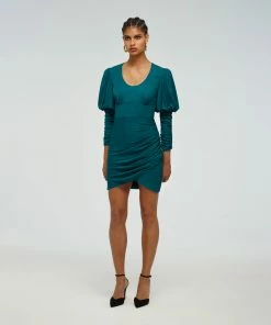 Self-portrait Dresses Puff Sleeve Mini Dress