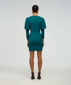 Self-portrait Dresses Puff Sleeve Mini Dress