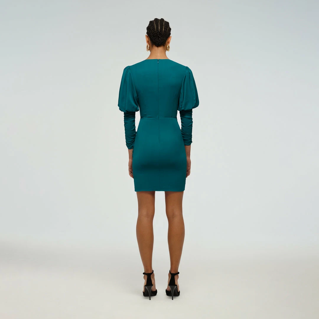 Self-portrait Dresses Puff Sleeve Mini Dress