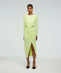 Self-portrait Cut Out Midi Dress