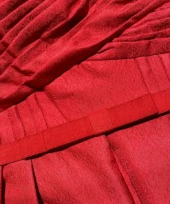 Self-portrait READY TO WEAR Textured Off Shoulder Midi Dress