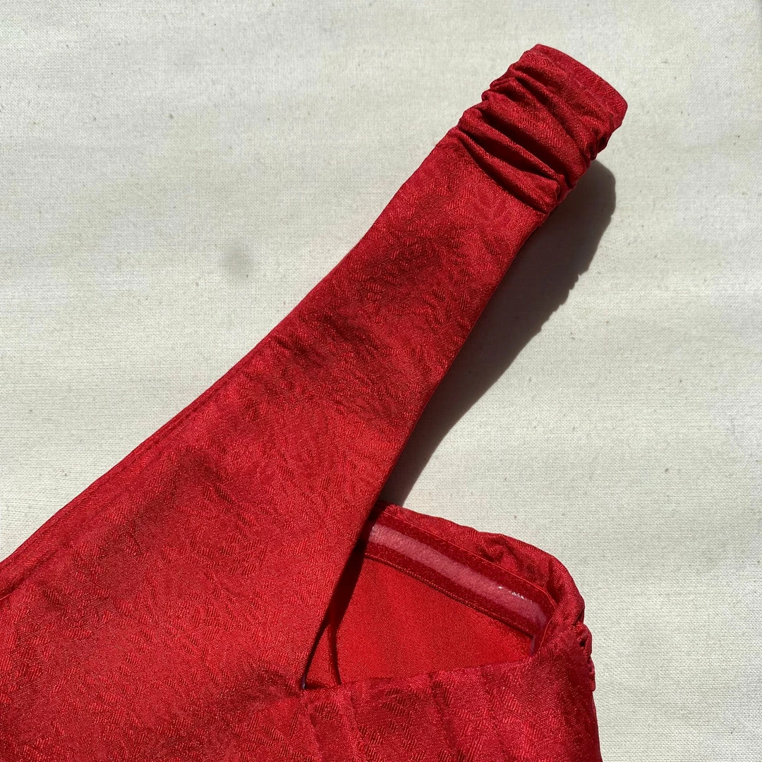 Self-portrait READY TO WEAR Textured Off Shoulder Midi Dress