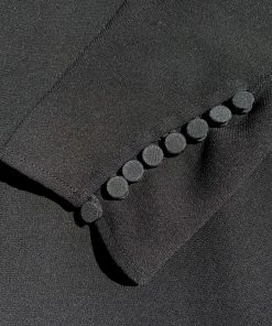 Self-portrait Black Crepe Diamante Mini Dress READY TO WEAR