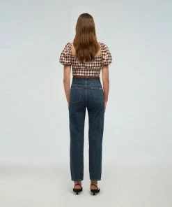 Self-portrait READY TO WEAR Gingham Top