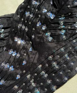 Self-portrait Cluster Sequin Taffeta Top