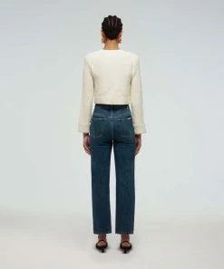 Self-portrait Ivory Knit Cardigan