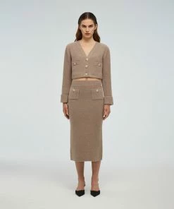 Self-portrait Cashmere Cardigan READY TO WEAR