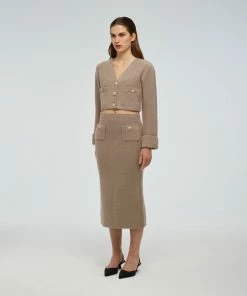 Self-portrait Cashmere Cardigan READY TO WEAR