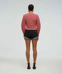 Self-portrait READY TO WEAR Patterend Knit Cardigan