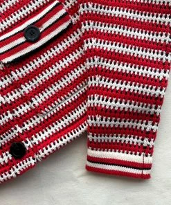 Self-portrait READY TO WEAR Patterend Knit Cardigan