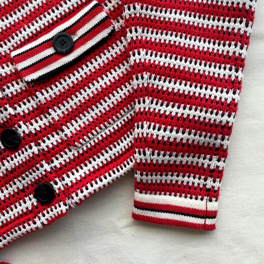 Self-portrait READY TO WEAR Patterend Knit Cardigan