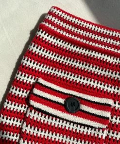 Self-portrait Patterend Knit Skirt READY TO WEAR