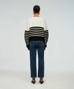 Self-portrait Mariner Stripe Cardigan READY TO WEAR