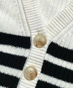 Self-portrait Mariner Stripe Cardigan READY TO WEAR