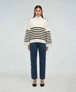 Self-portrait Mariner Stripe Jumper READY TO WEAR
