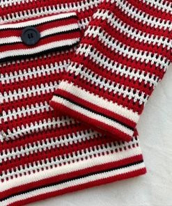 Self-portrait READY TO WEAR Patterned Knit Cardigan