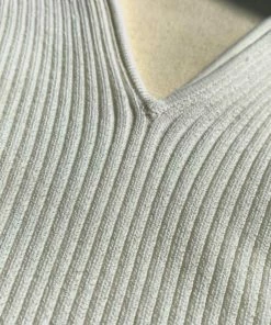 Self-portrait READY TO WEAR White Off Shoulder Knit Top