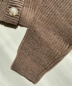 Self-portrait Cashmere Off Shoulder Cardigan READY TO WEAR