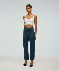 Self-portrait Ivory Knit Bralette