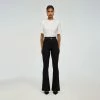 Self-portrait READY TO WEAR Ribbed Knit Trouser