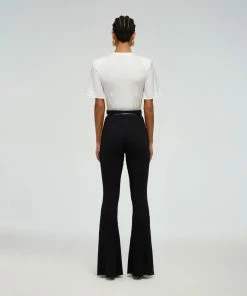 Self-portrait READY TO WEAR Ribbed Knit Trouser