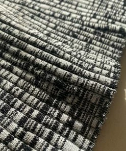 Self-portrait Monochrome Ribbed Knit Skirt