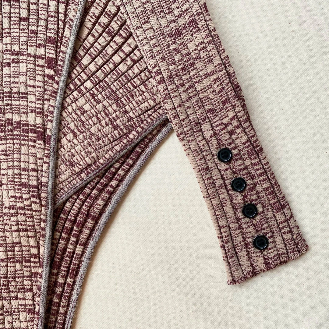 Self-portrait Crossover Knit Top READY TO WEAR