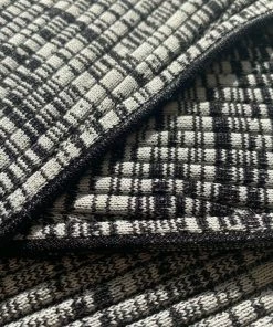 Self-portrait Monochome Crossover Knit Top