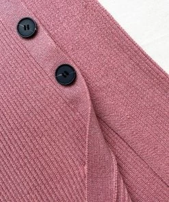 Self-portrait READY TO WEAR Pink Lurex Knit Dress