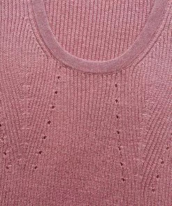 Self-portrait READY TO WEAR Pink Lurex Knit Dress