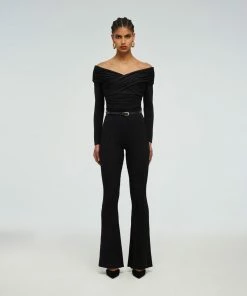 Self-portrait Crossover Top READY TO WEAR